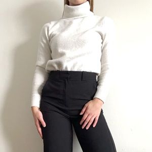 Off-white Turtleneck Sweater